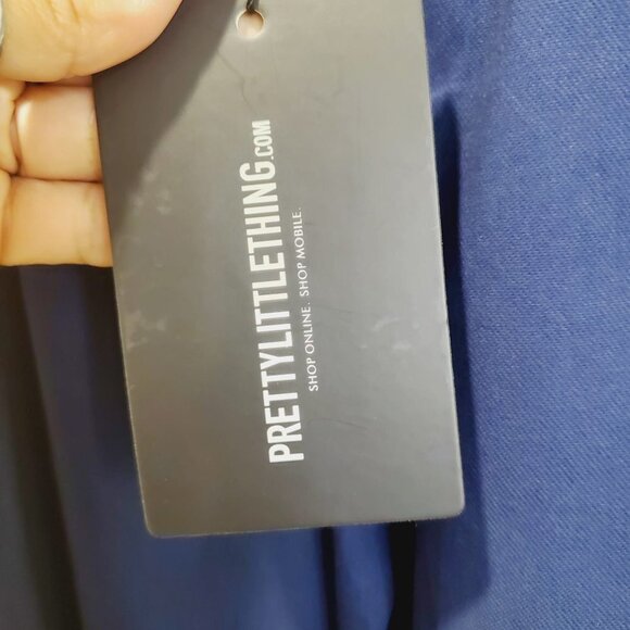 PrettyLittleThings Blue Casual Pants for Women size 6 - Picture 4 of 10